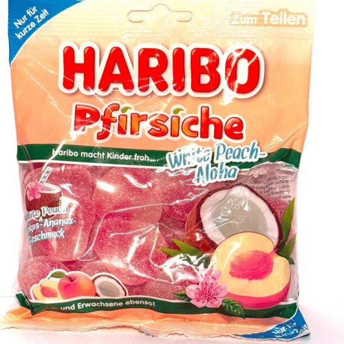 Haribo Pfirsiche White Peach-Aloha 175g