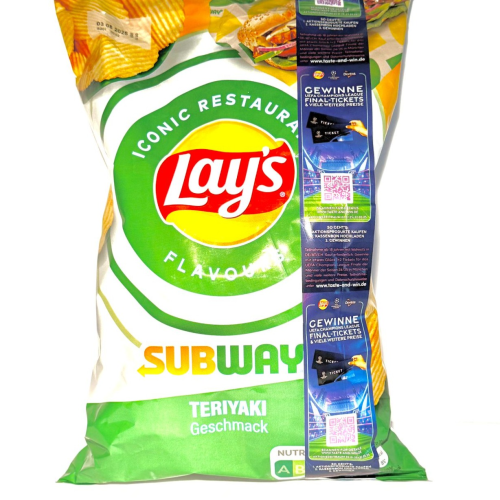 Lays Subway Teriyaki Geschmack 150g