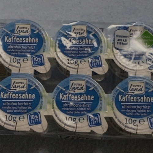 Milbona Kaffesahne 10% Fett 10g