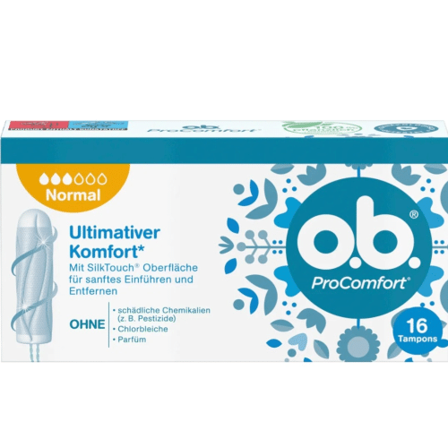 O B Tampons ProComfort Normal 16 Stück 80g