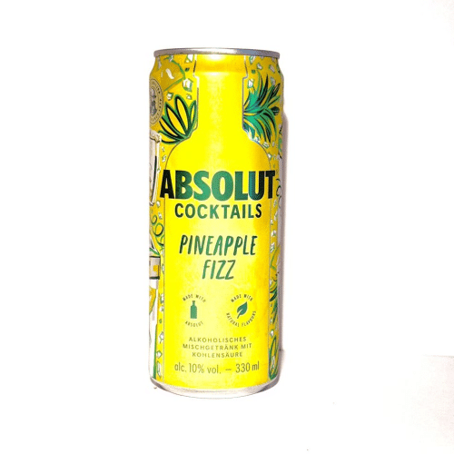 Pernod Absolut Cocktails Pineapple Fizz 0.33l (EINWEG)