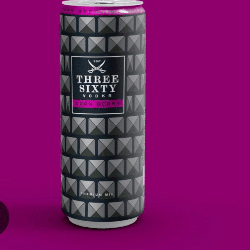 Three Sixty Vodka Dark Berry 0.33l (EINWEG)