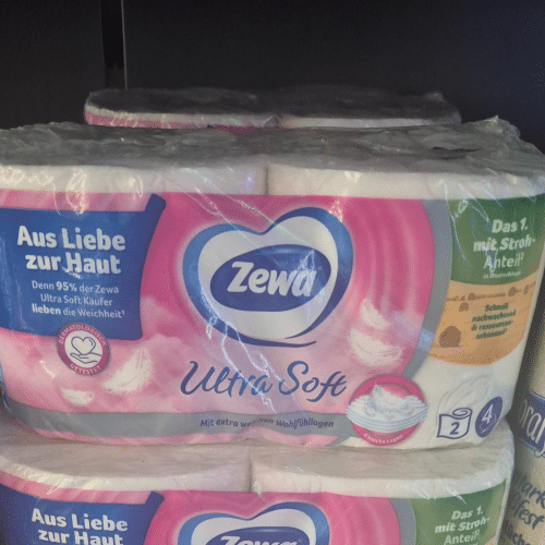 Toilettenpapier Zewa Ultra Soft 2 Rollen 4 lagig
