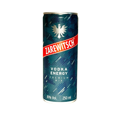 Zarewitsch Energy+Vodka 10% 0.25l