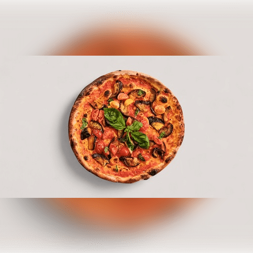 Pizza Melanzana (vegan)