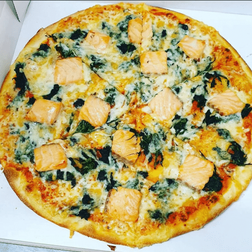 Pizza Lachs