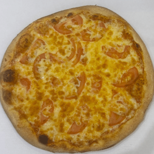 Pizza Tomaten und Mozzarella