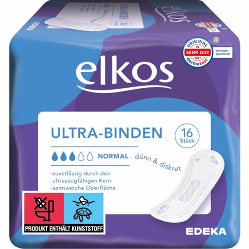Elkos Ultra Binde Normal 250g 