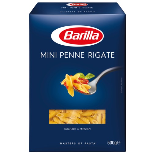 Barilla Piccolini Mini Penne Rigate 500g 