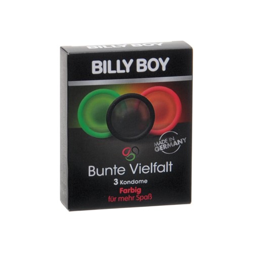 Billy Boy Bunte Vielfalt Kondome 3Er 10g 