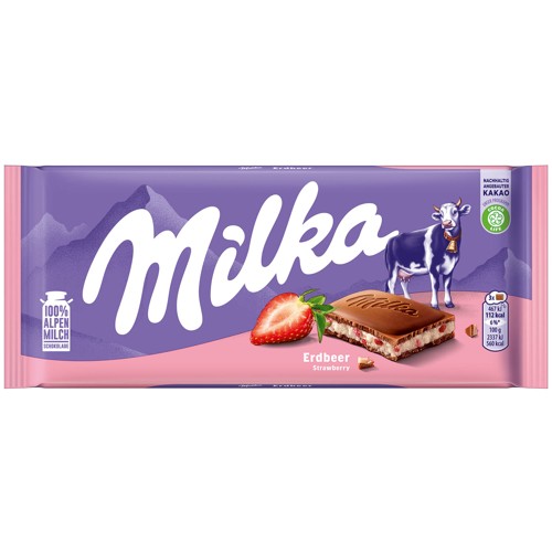 Milka Erdbeer 100g 