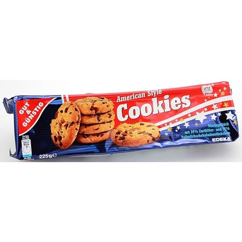 Gut & Günstig Cookies American Style 500g 