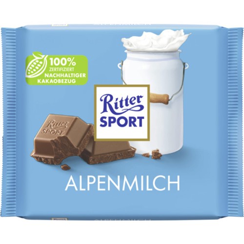 Ritter Sport Alpenmilch 100g 