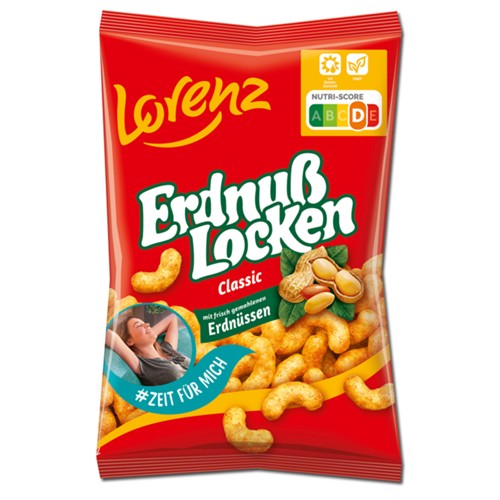 Lorenz Erdnuß Locken 175g 