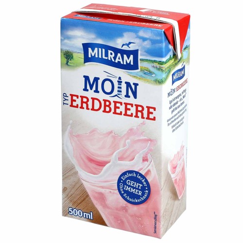 Milram Moin Typ Erdbeere 0.5l 