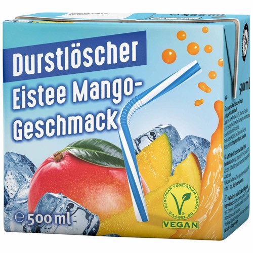 Durstlöscher Eistee Mango 0.5l 