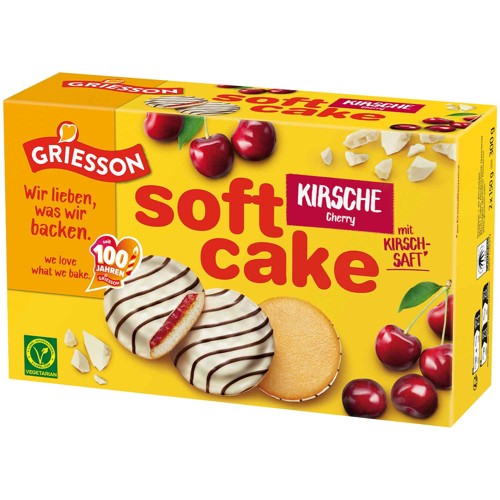 Griesson Soft Cake Kirsch Kekse 300g 