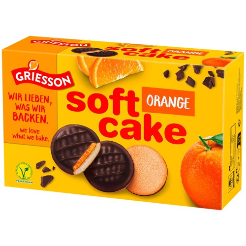 Griesson Soft Cake Orange 2 x 150g 
