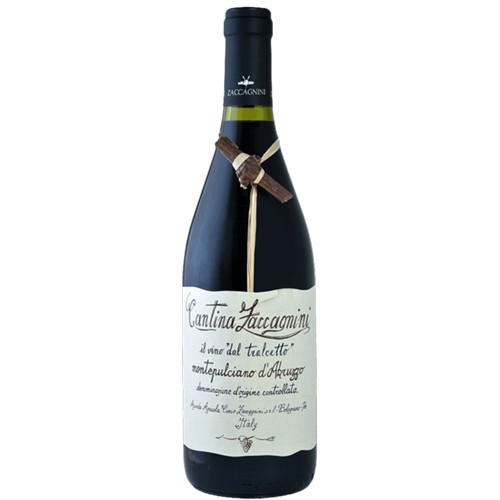 Zaccagnini Montepulciano d Abruzzo Rosso 2017 0.75l