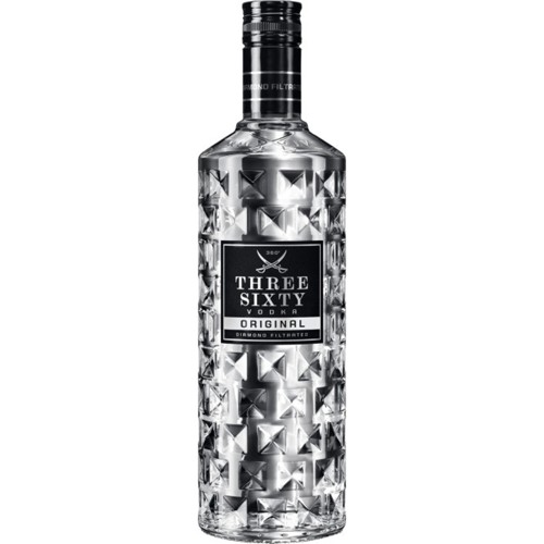 Three Sixty 100 Proof Vodka 0.7l 
