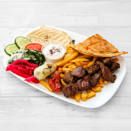 Grillteller Lammstücke (4 Spieße)