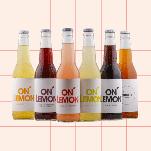 ON LEMON Rhabarber 0,5l