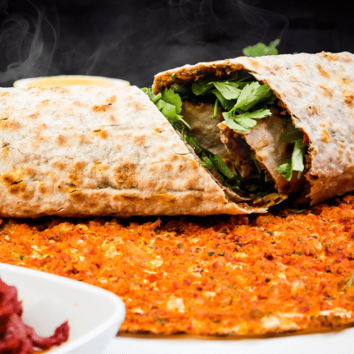 Lahmacun sandwich suguk