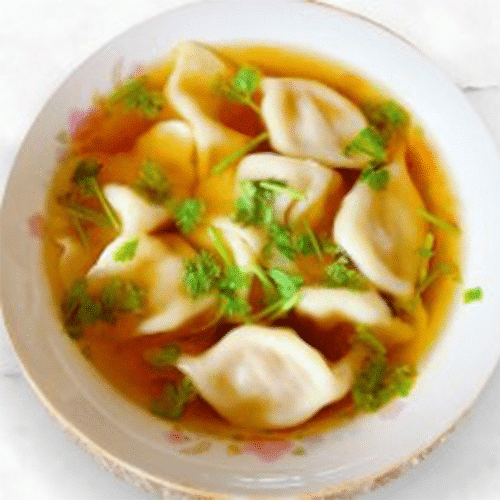 水饺汤面 Nudel Suppe mit Gyoza