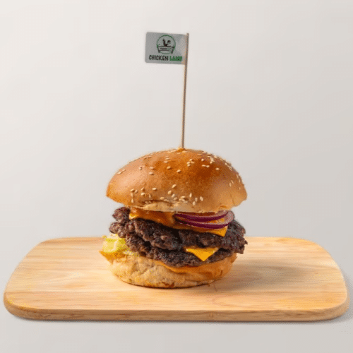 Doppelter Cheeseburger
