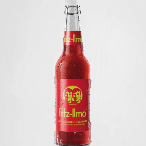 Fritz-Limo Apfel-Kirsch-Holunder 0,33 l