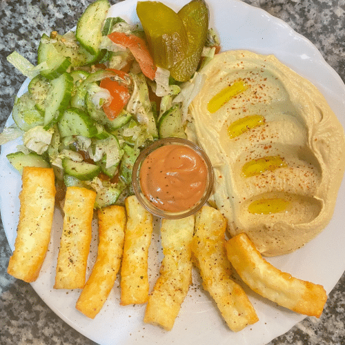 Halloumi-Teller