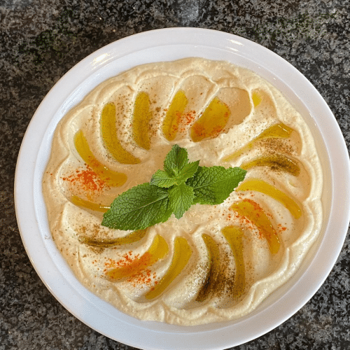 Hummus-Teller