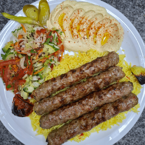 Kebab-Teller