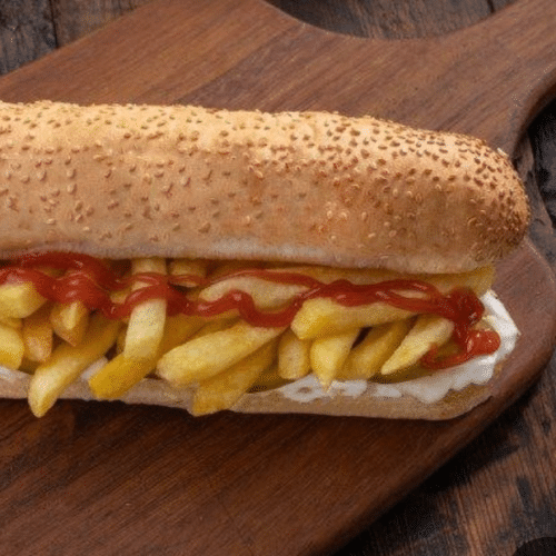 Pommes frites Sandwich