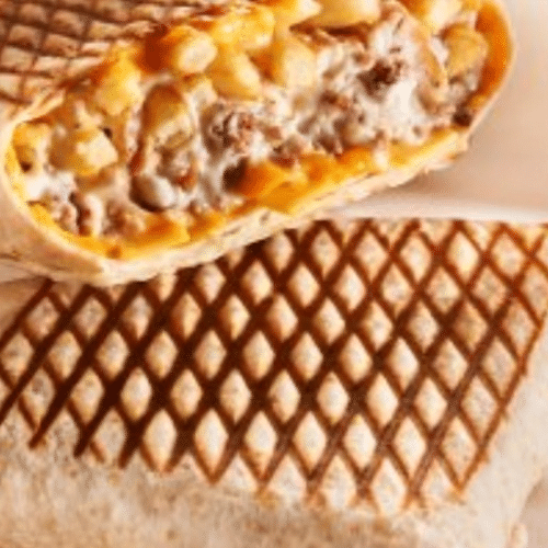 Taco Hackfleisch und Käse