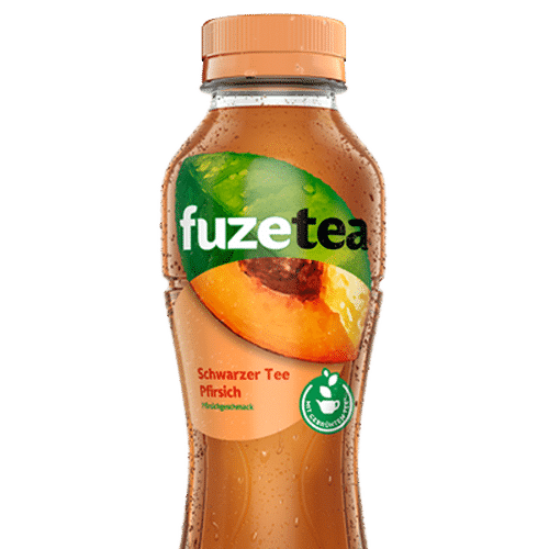 Fuze Tea Schwarzer Tee Pfirsich 0,3l (MEHRWEG)