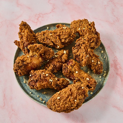 KOREAN FRIED CHICKEN WINGS SPICY (9 PCS.) 