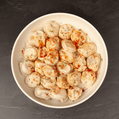 Pelmeni mit Hähnchen