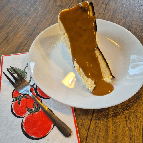 San Sebastian Lotus Cheesecake