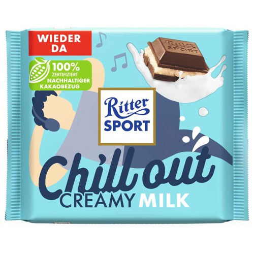 Ritter Sport Chill Out Creamy Milk 100g 