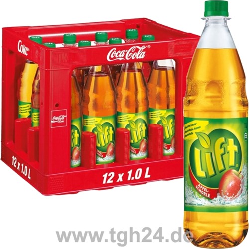 Lift Apfelschorle 1.0l (MEHRWEG)