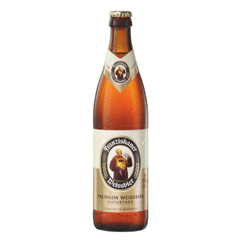 Franziskaner Hefeweizen hell 0.5l (MEHRWEG)