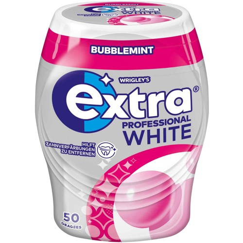 Wrigley's Kaugummi Extra Professional White Bubblemint 70g 