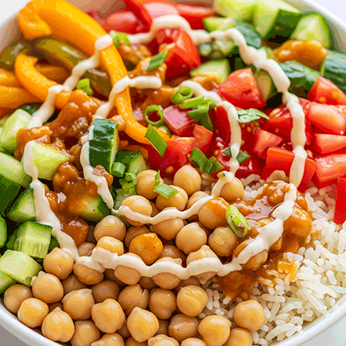 Kichererbsen Bowl