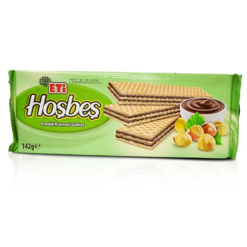 ETI Hosbes Findikli Kremali Gofret 142g