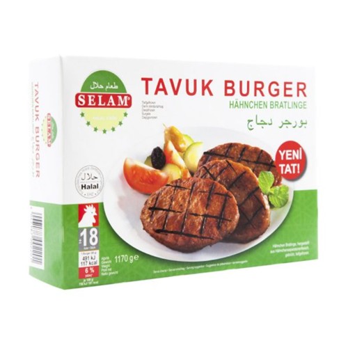 Selam Hähnchen Bratlinge 1170g