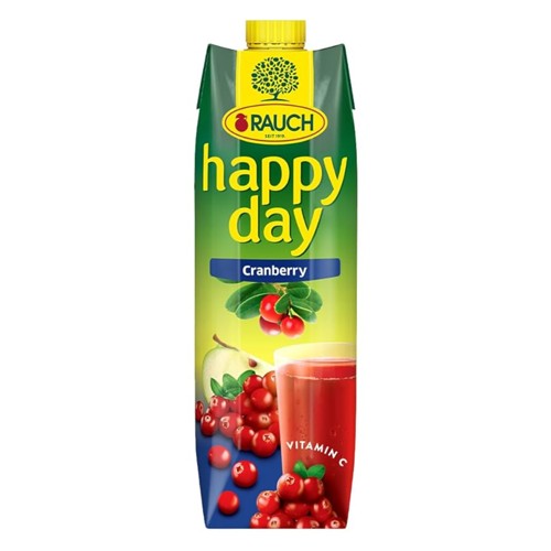 Rauch Happy Day Cranberry 1.0l