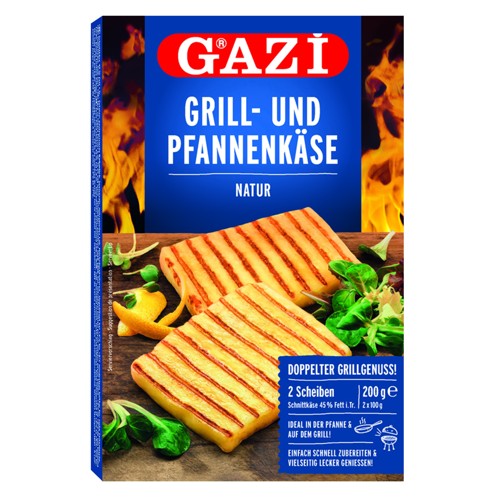 Gazi Grill Und Pfannenkäse Natur 2 x 100g