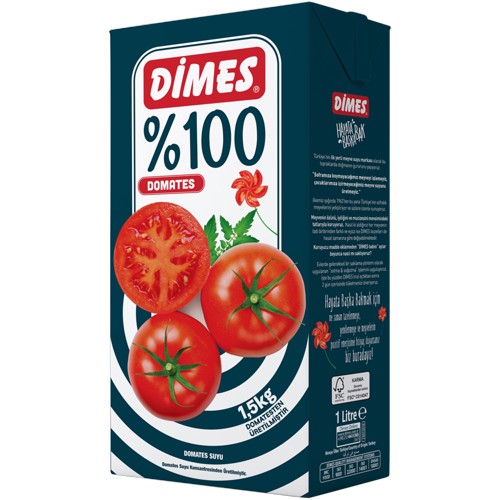 Dimes 100% Tomatensaft 1.0l