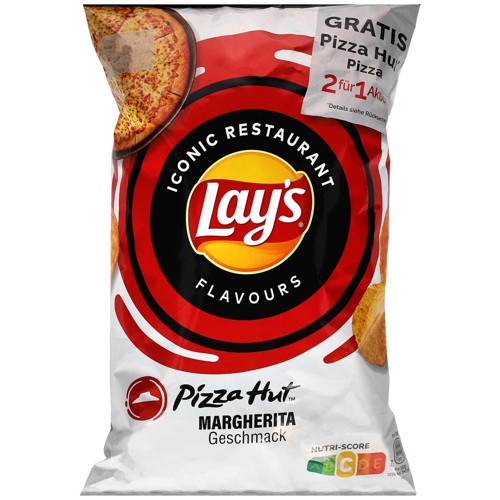 Lay's Pizza Hut Margherita Geschmack 150g